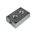 Primefit Push To Connect Manifold/Splitter Block with 4 x 3/8-in. Female NPT Ports PCMBL38